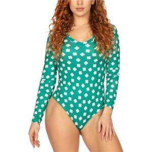 Tipsy Elves St. Patrick's Day Long-Sleeved Bodysuits for Women